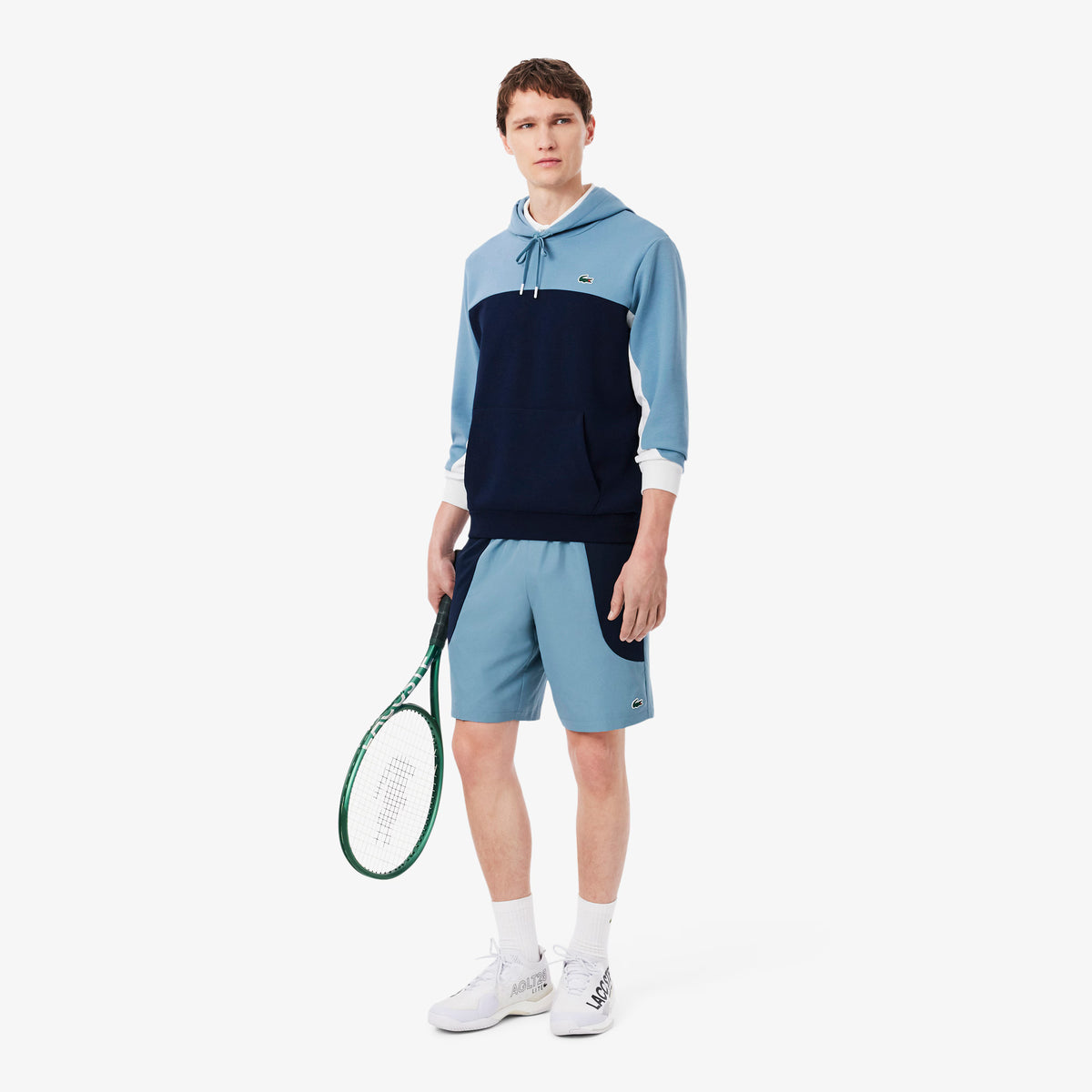 Lacoste Sport Sweater Navy - Aral - White