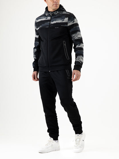 Sjeng Mars Man hooded jacket - black