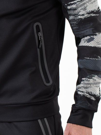 Sjeng Mars Man hooded jacket - black