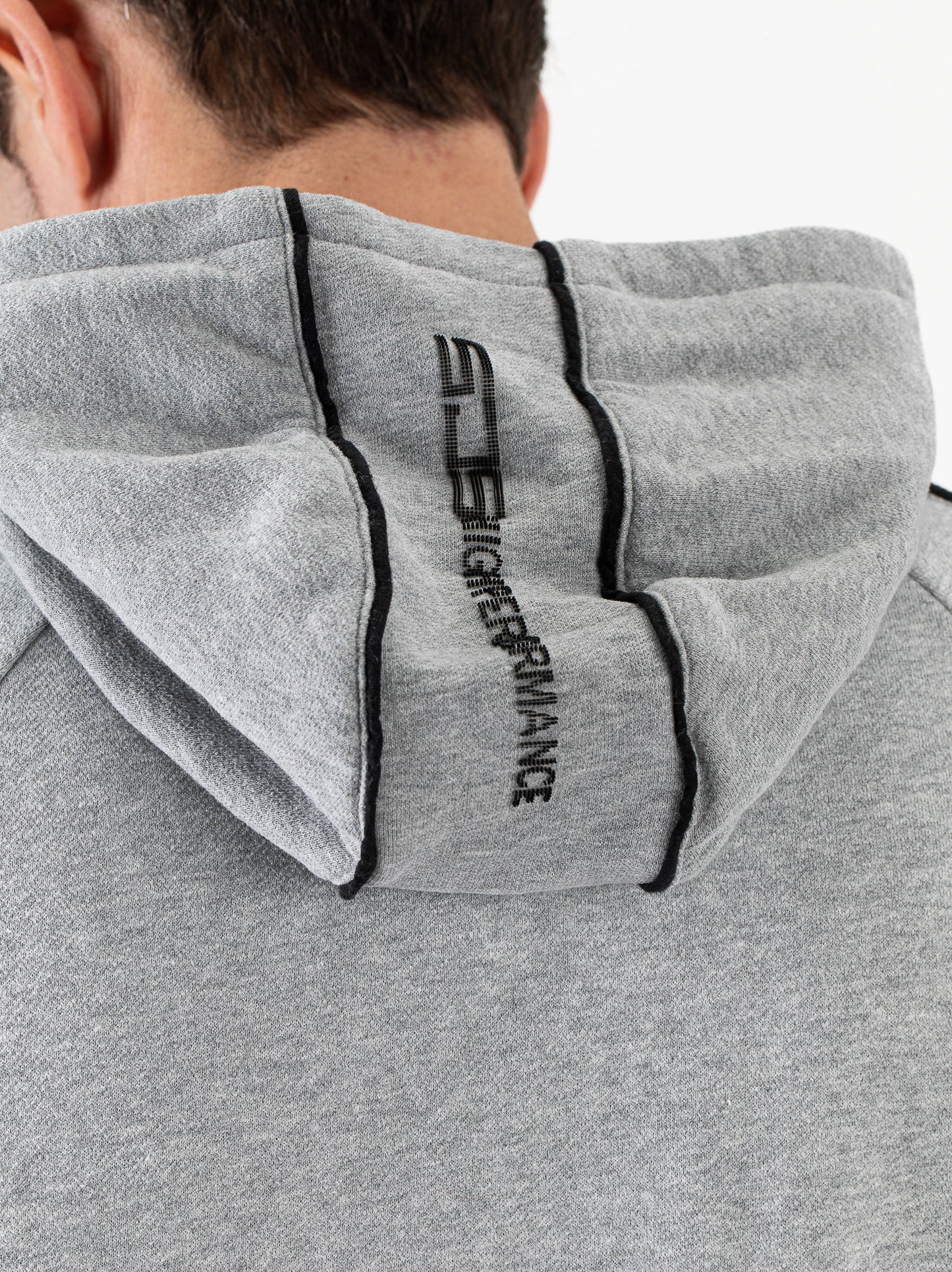 Sjeng Martin Man hooded jacket - college grey melange
