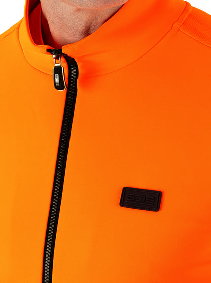 Sjeng Massimo Men track jacket - orange clown fish