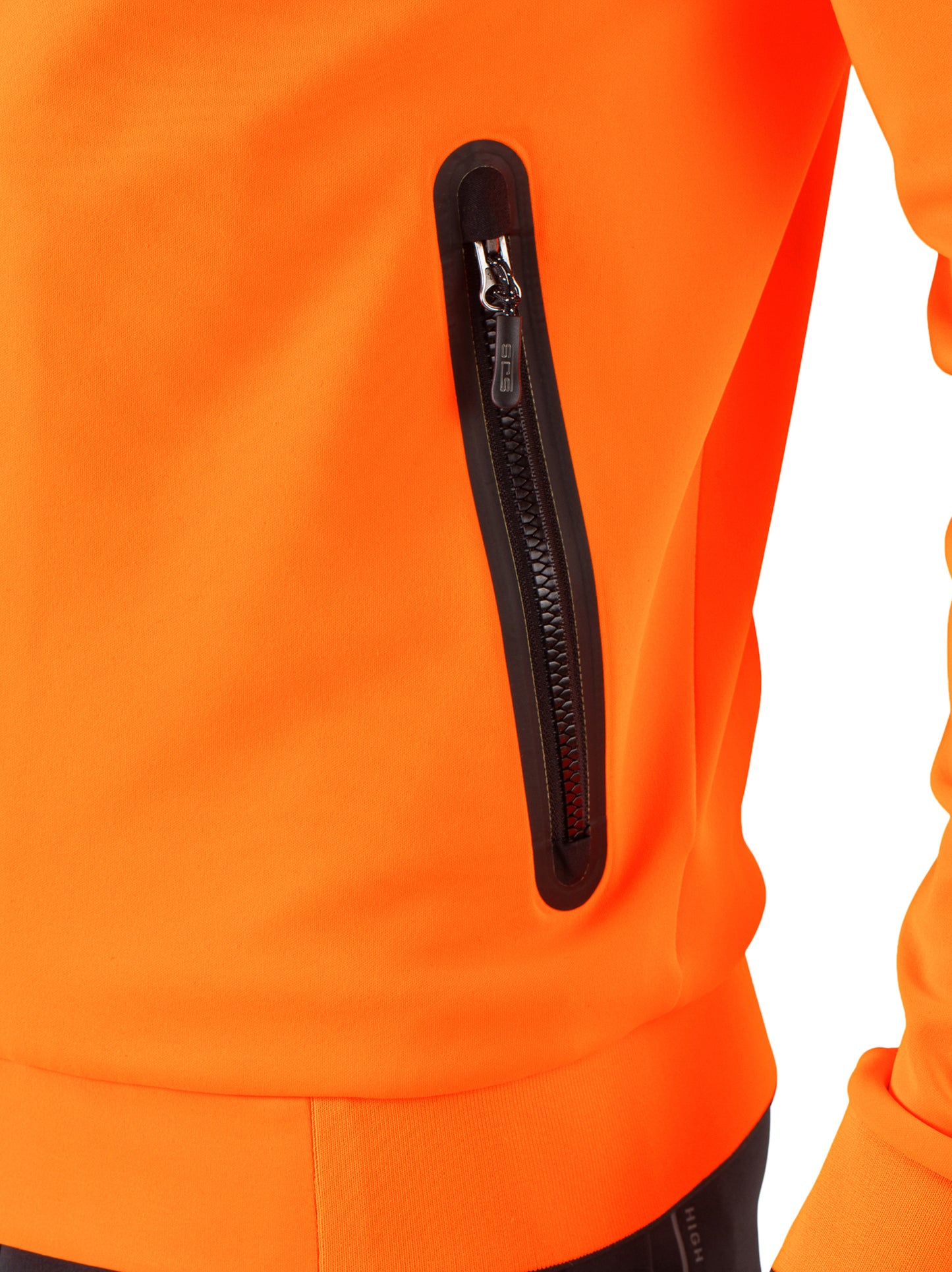 Sjeng Massimo Men track jacket - orange clown fish