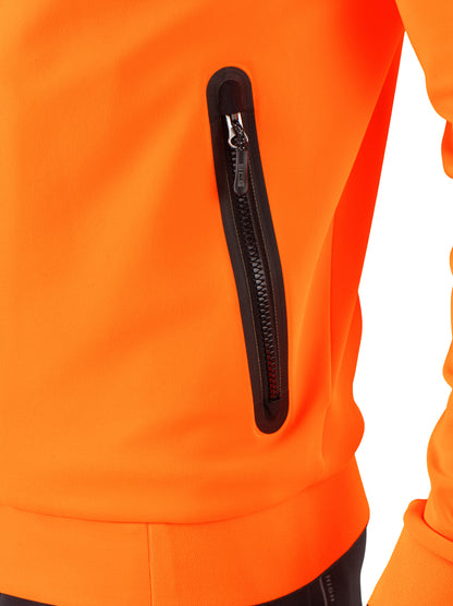 Sjeng Massimo Men track jacket - orange clown fish