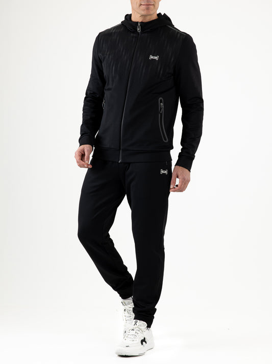 Sjeng Matthew Men hooded jacket - black