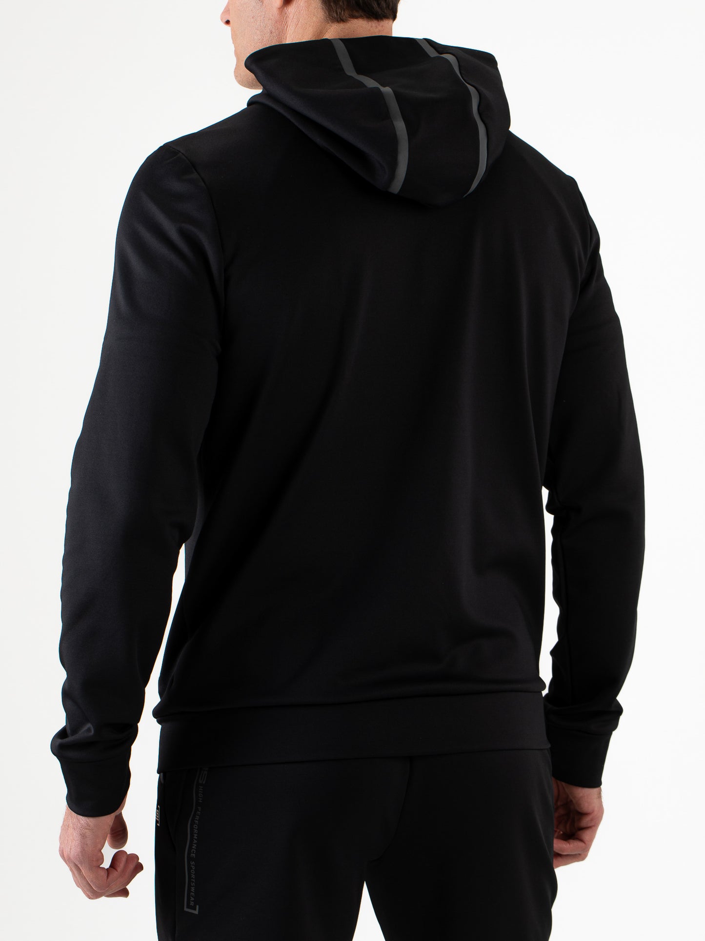 Sjeng Matthew Men hooded jacket - black