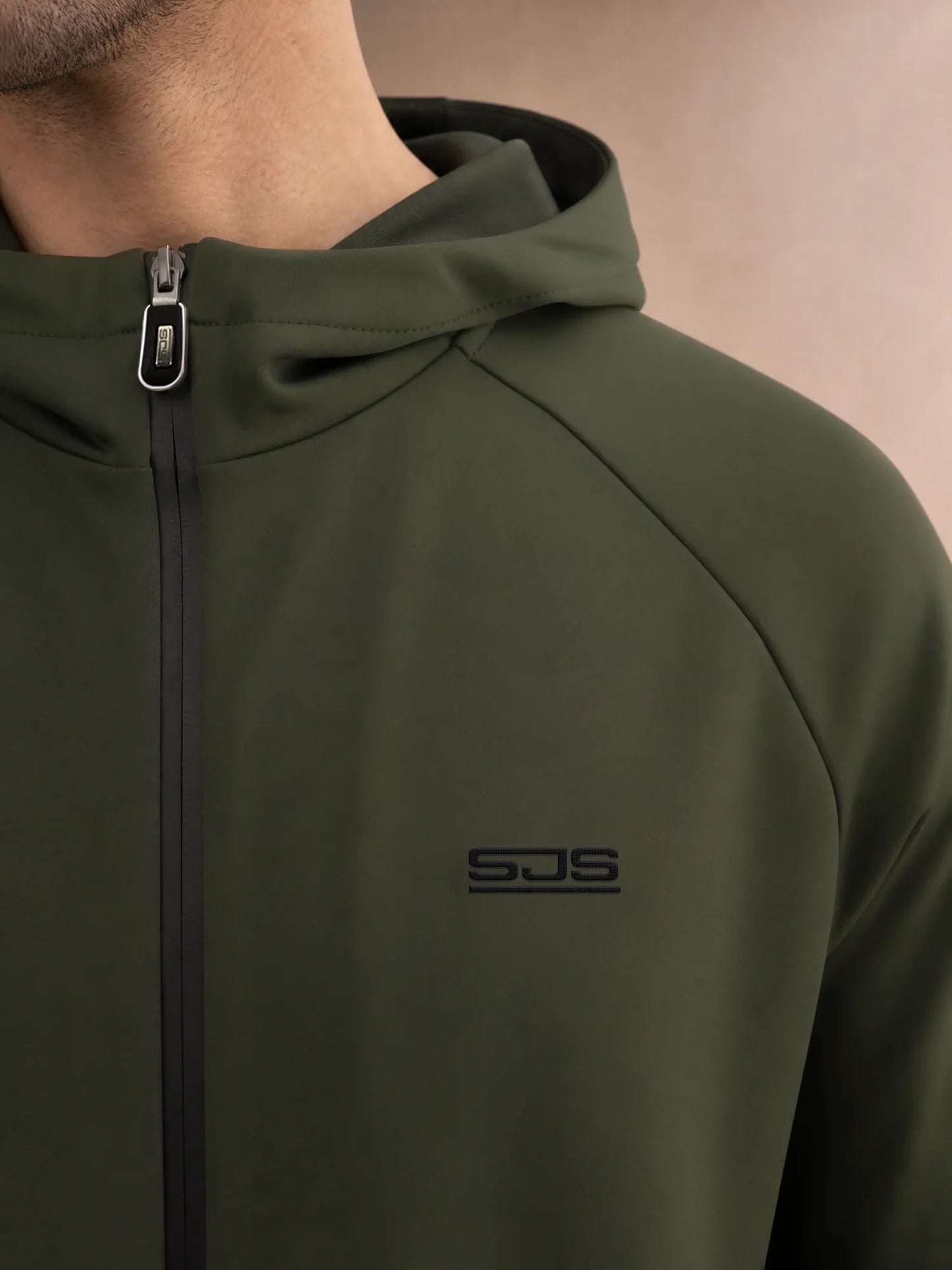 Sjeng Mavi Men Hooded Jacket - Camo Green