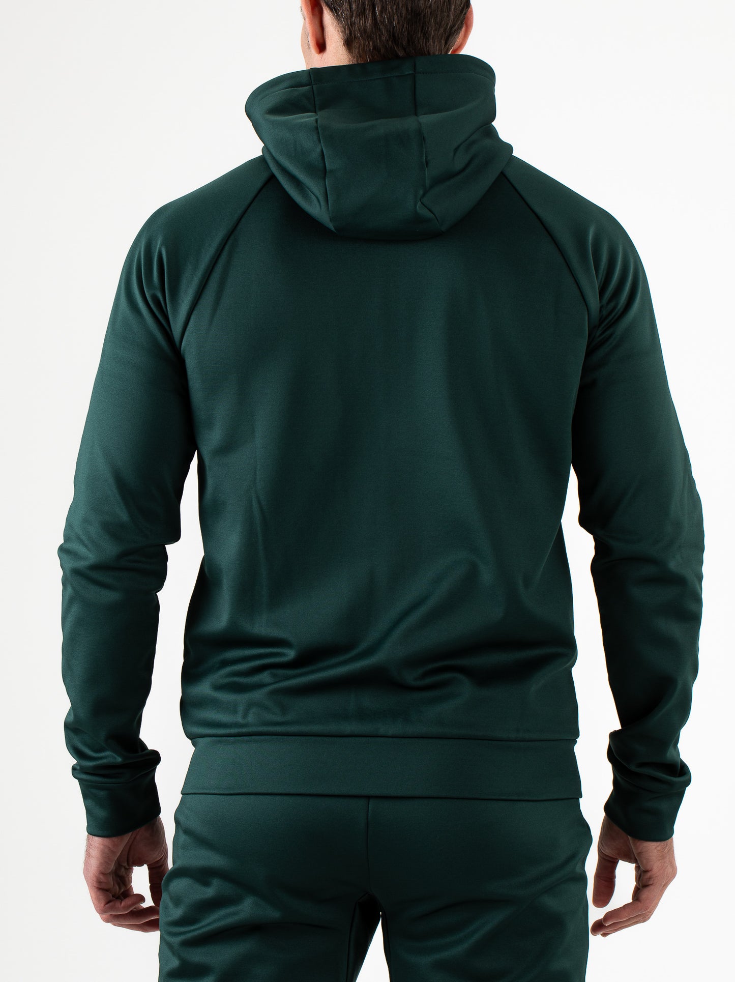 Sjeng Maximilian Man hooded jacket - retro green