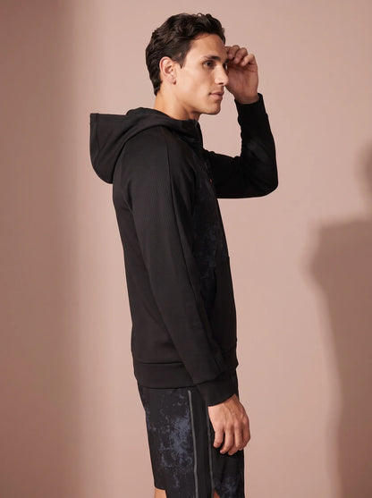 Sjeng Mike Men Hooded Jacket - Black