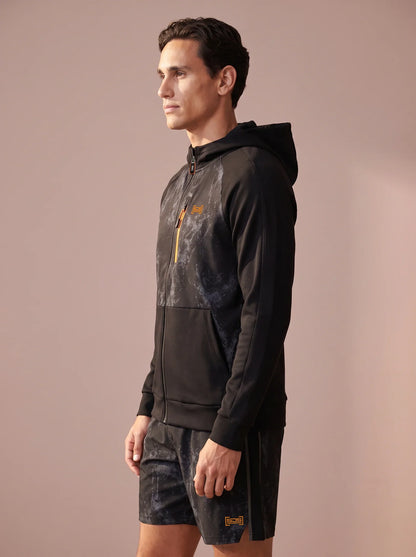 Sjeng Mike Men Hooded Jacket - Black