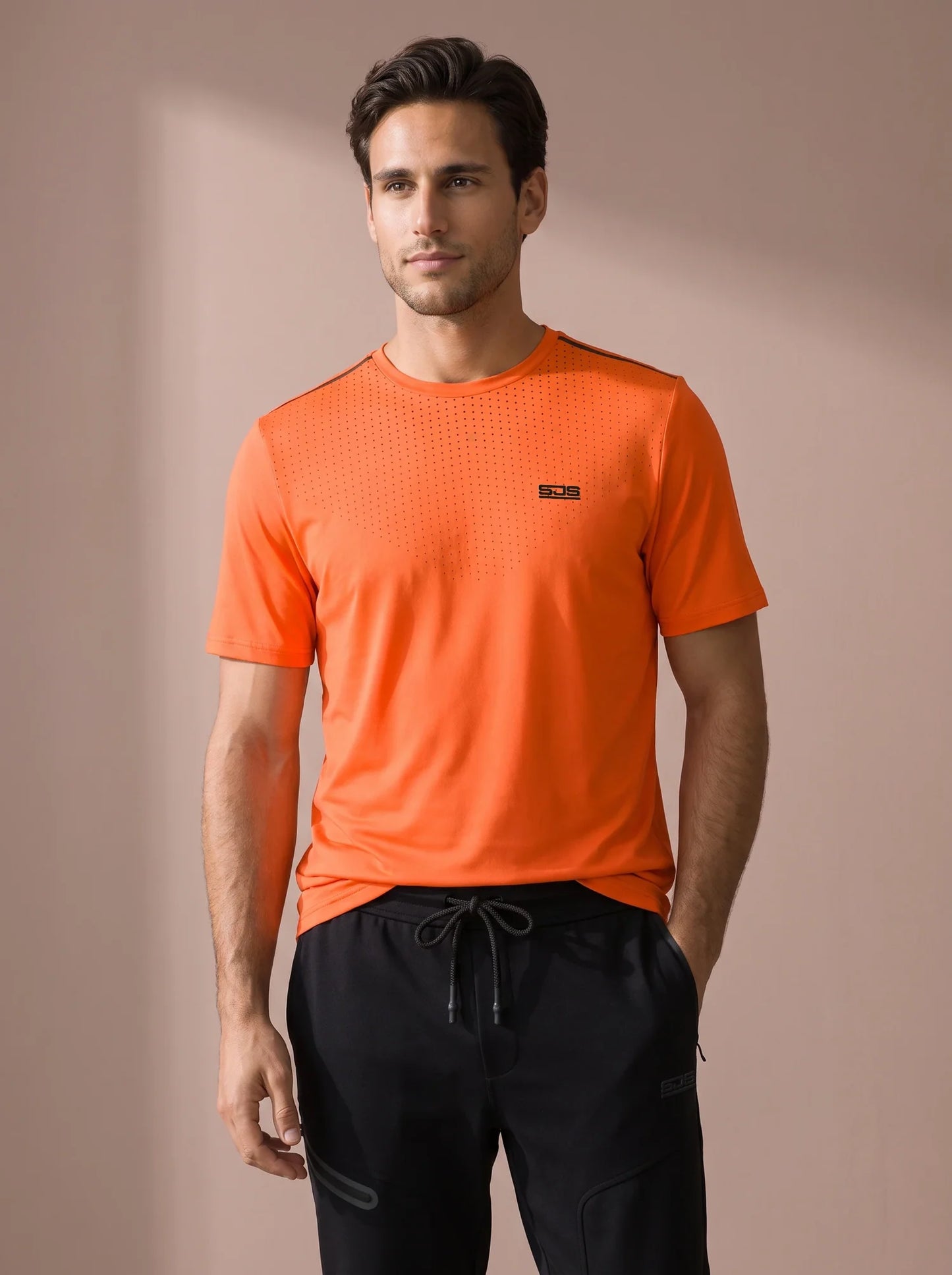 Sjeng Navarro Men Tee - Clown Fish Orange