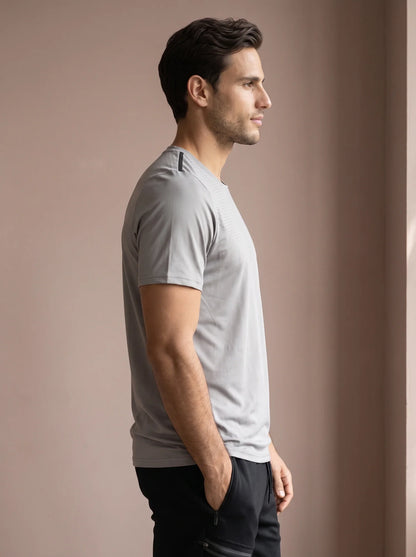 Sjeng Navarro Men Tee - Sterling Grey