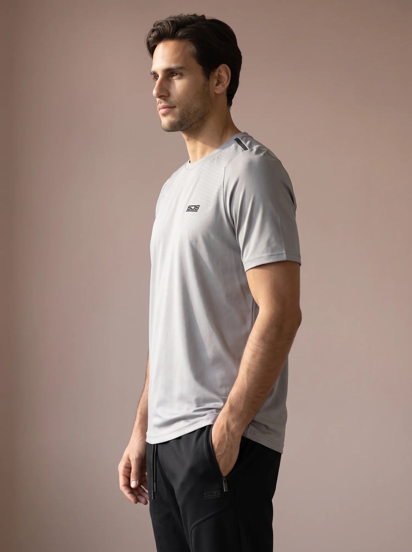 Sjeng Navarro Men Tee - Sterling Grey