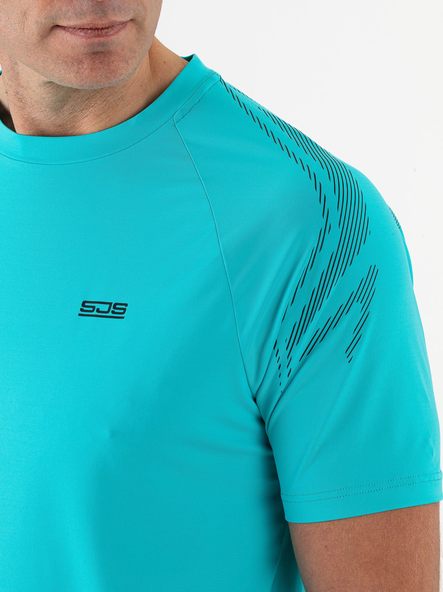 Sjeng Niro Man tee - aquamarine