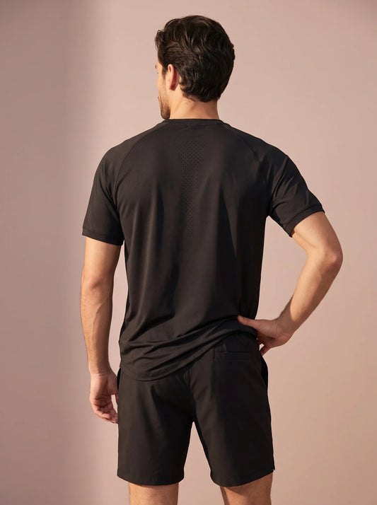 Sjeng Nyder Men Tee - Sterling Black