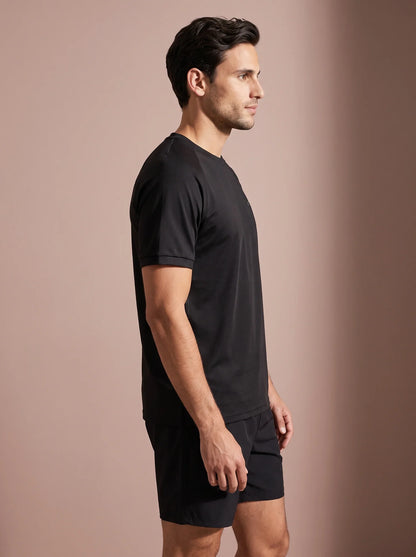 Sjeng Nyder Men Tee - Sterling Black