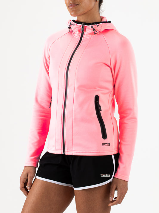 Sjeng Rhea Lady Hooded jacket - cotton candy