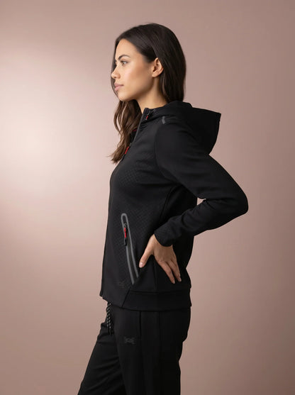 Sjeng Rotonda Lady Hooded Jacket - Black