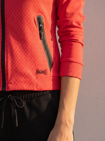 Sjeng Rotonda Lady Hooded Jacket - Watermelon