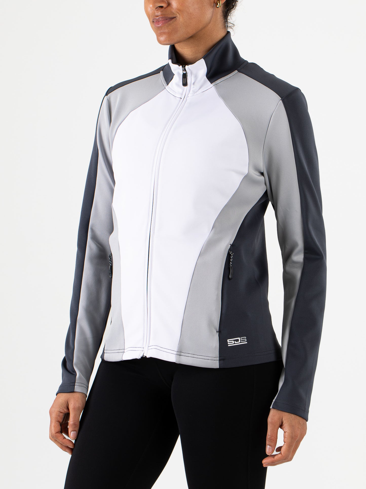Sjeng Ruberta Lady track jacket - real white