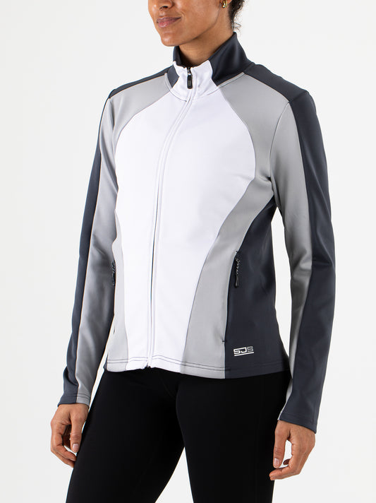 Sjeng Ruberta Lady track jacket - real white