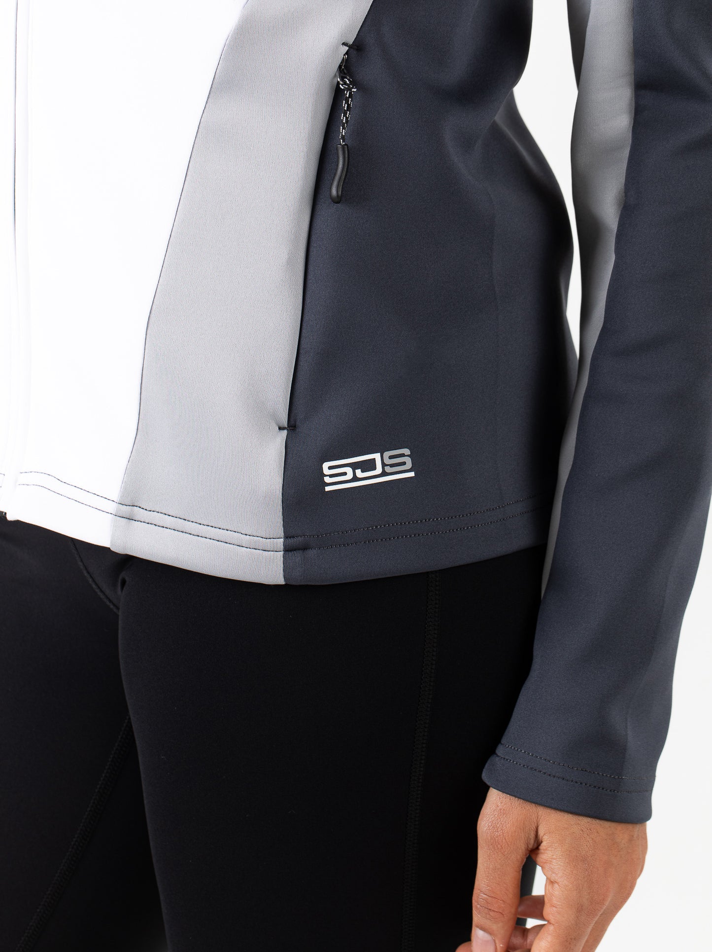 Sjeng Ruberta Lady track jacket - real white