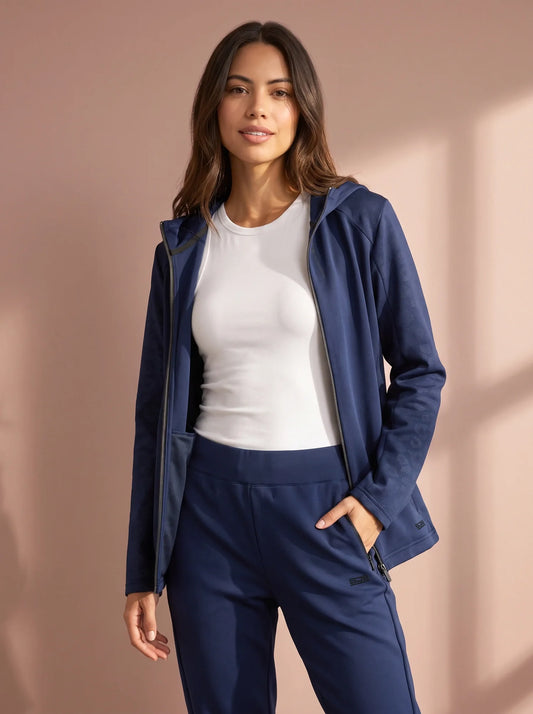 Sjeng Rydelle Lady Hooded Jacket - Blue Nox