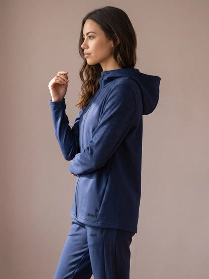 Sjeng Rydelle Lady Hooded Jacket - Blue Nox