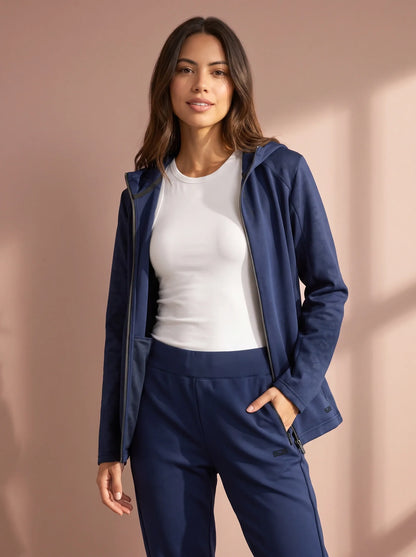 Sjeng Rydelle Plus Lady Hooded Jacket - Blue Nox