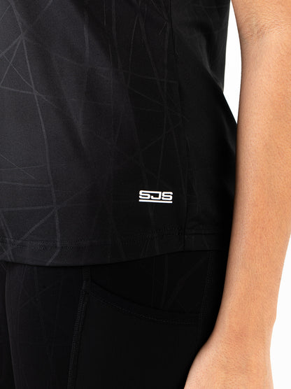 Sjeng Shae Lady sleeveless tee - black
