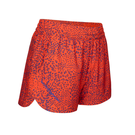 Indian Maharadja Women 2 in 1 Agility Short Orange Syrup