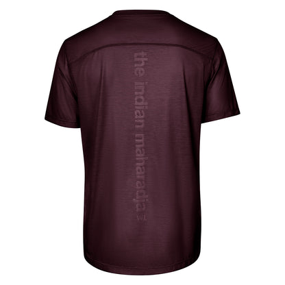 Indian Maharadja Dry Touch Tee Men Dark Berry