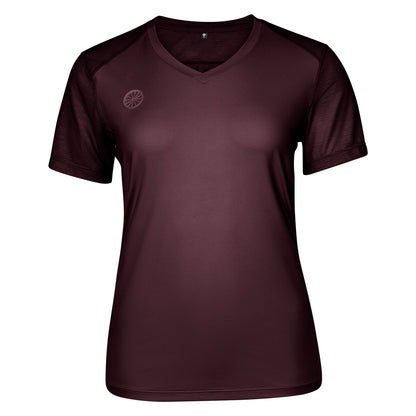 Indian Maharadja Dry Touch Tee Women Dark Berry