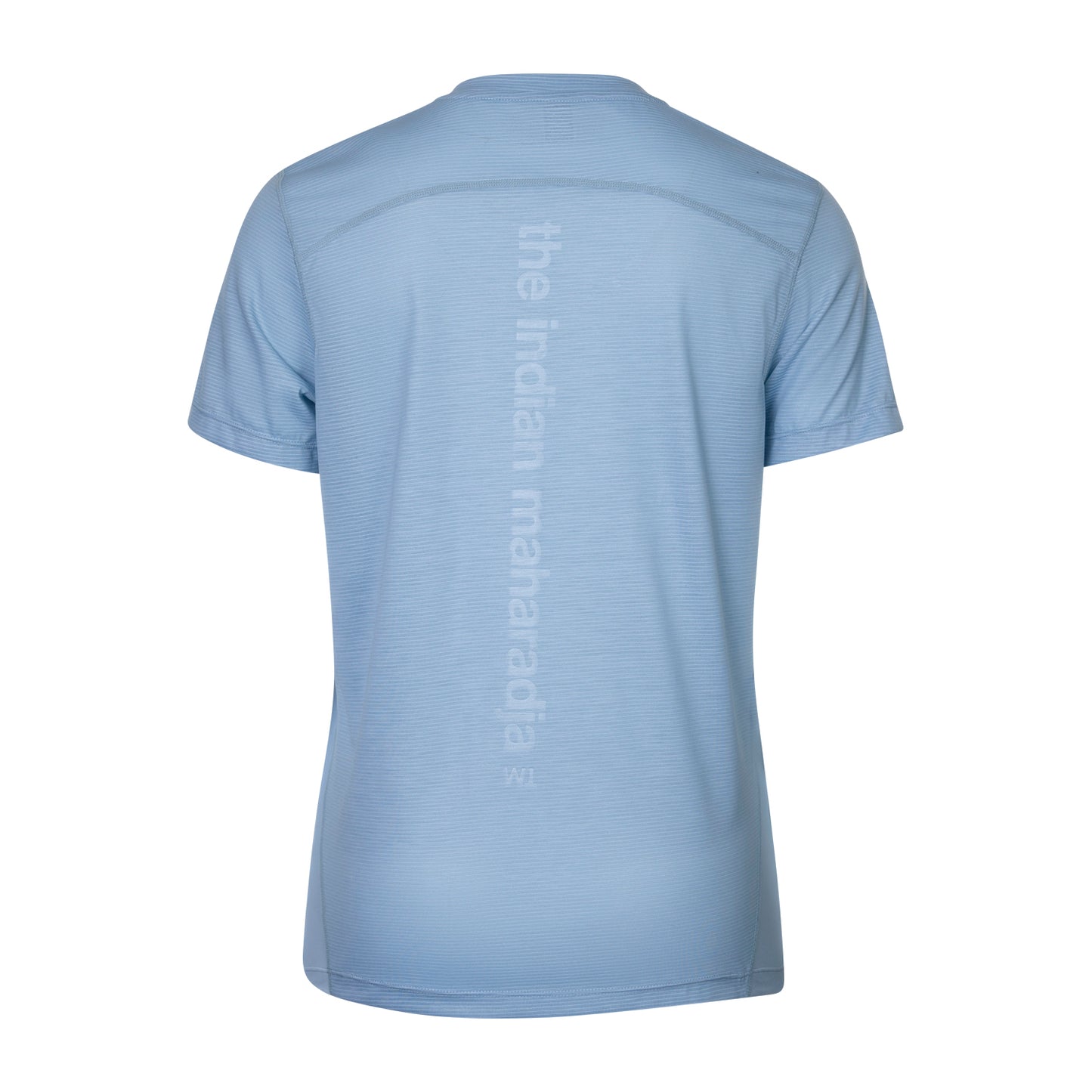 Indian Maharadja Women Dry Touch Round Neck Tee Sky Blue