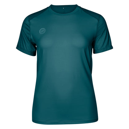 Indian Maharadja Women Dry Touch Round Neck Tee Ocean