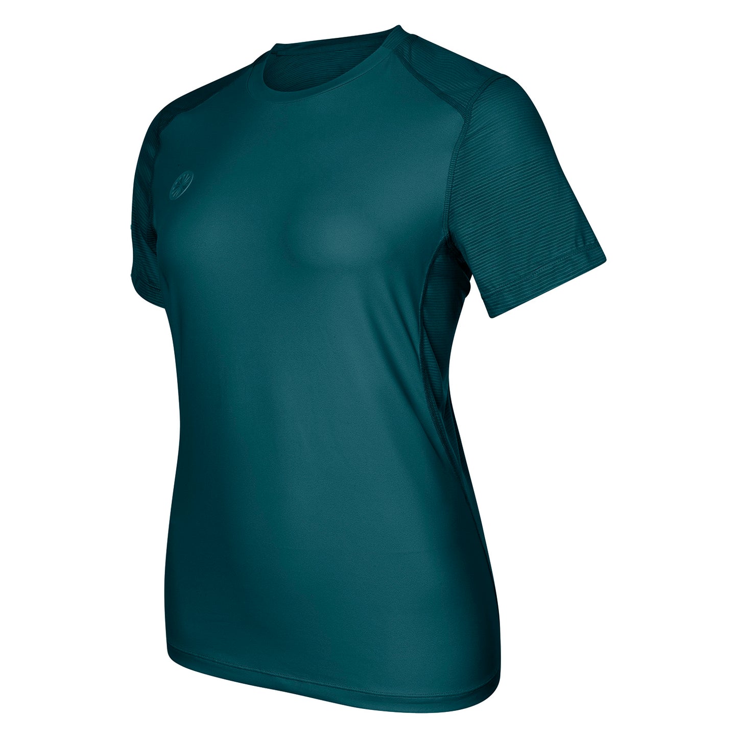 Indian Maharadja Women Dry Touch Round Neck Tee Ocean