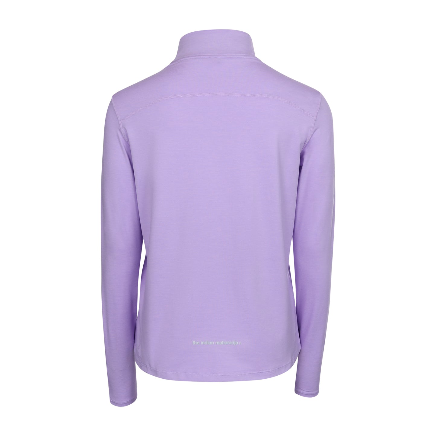 Indian Maharadja Women Half Zip Longsleeve Violet Rose