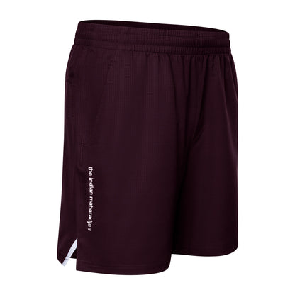 Indian Maharadja Men Ripstop Short Dark Berry