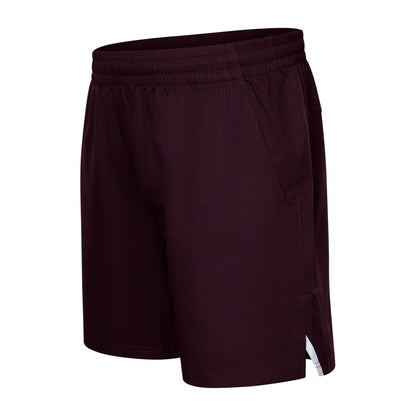 Indian Maharadja Men Ripstop Short Dark Berry