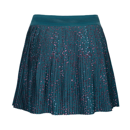 Indian Maharadja Women Fine Pleated Skirt Ocean