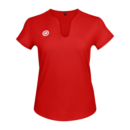 Indian Maharadja Women Breeze Tee Salsa Red
