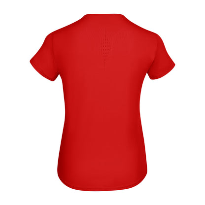 Indian Maharadja Women Breeze Tee Salsa Red