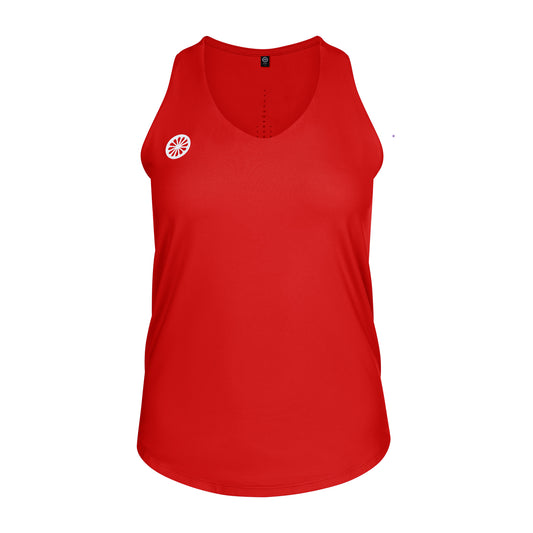 Indian Maharadja Women Breeze Tank Salsa Red