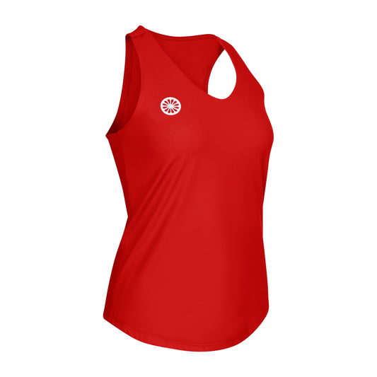 Indian Maharadja Women Breeze Tank Salsa Red