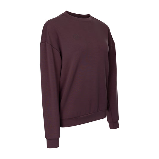 Indian Maharadja Women Soft Supreme Sweater Dark Berry