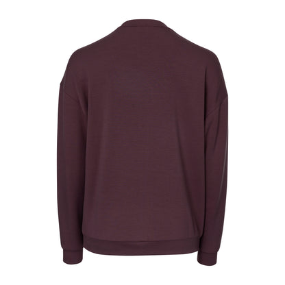 Indian Maharadja Women Soft Supreme Sweater Dark Berry