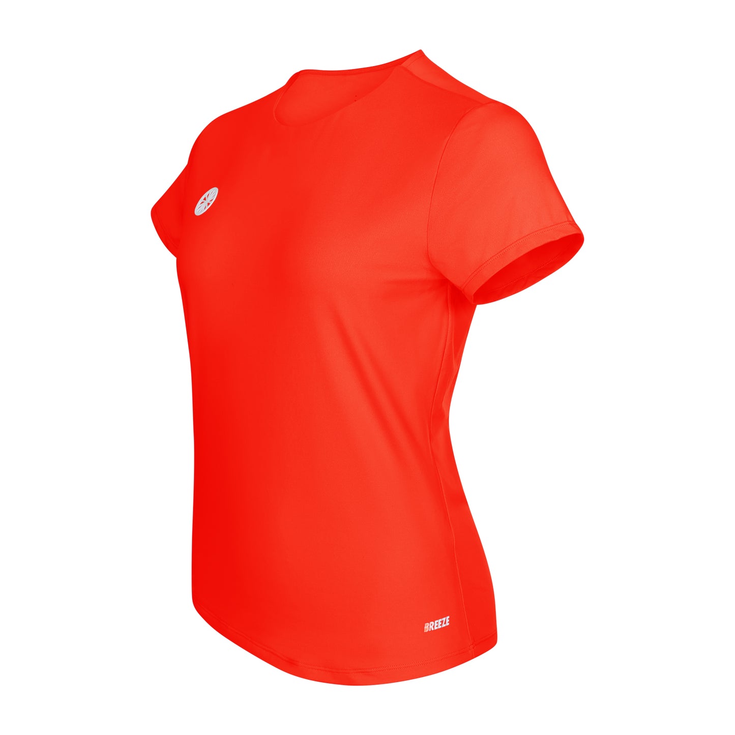 Indian Maharadja Women Breeze Round Neck Tee Orange Syrup