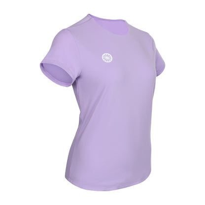 Indian Maharadja Women Breeze Round Neck Tee Violet Rose