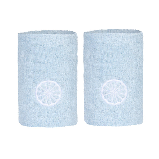 Indian Maharadja Wrist Sweatband Large Sky Blue