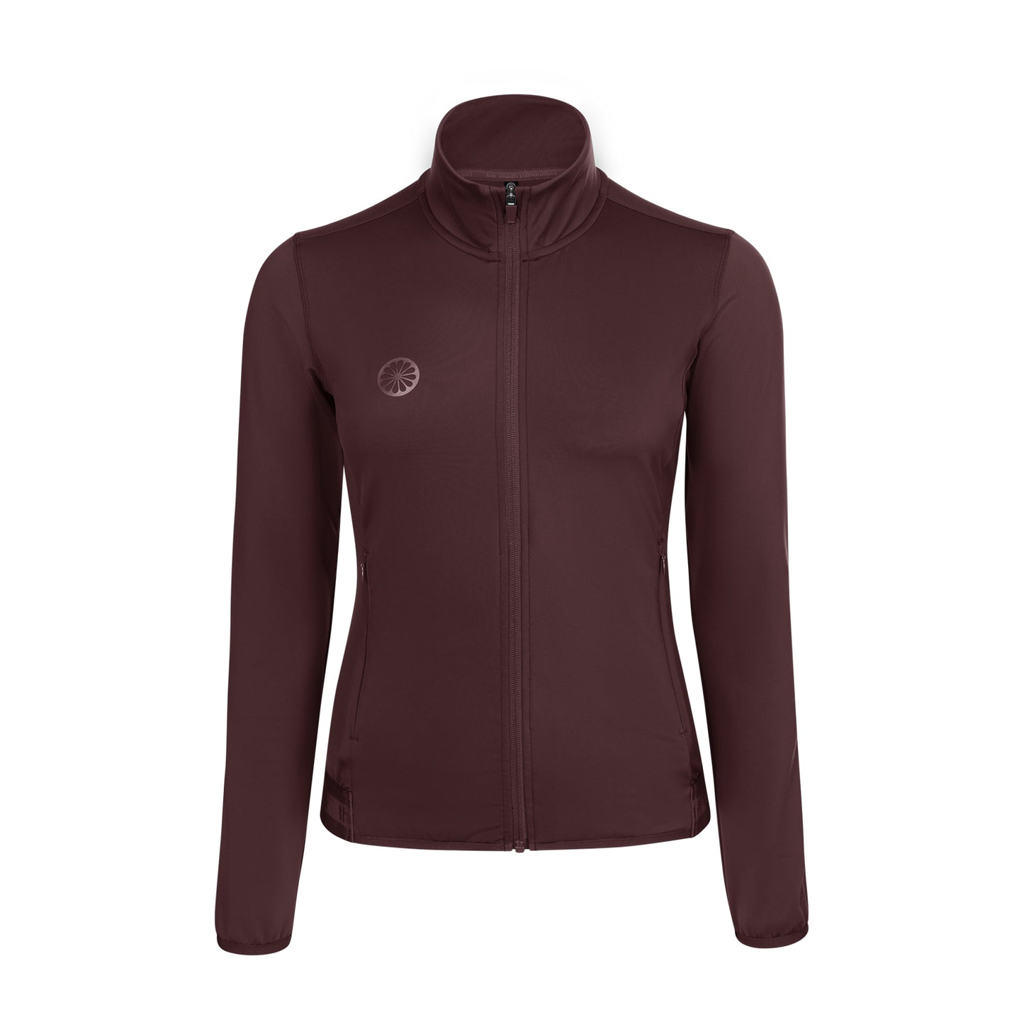 Indian Maharadja Women Performance Full Zip Jacket Dark Berry