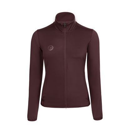 Indian Maharadja Women Performance Full Zip Jacket Dark Berry